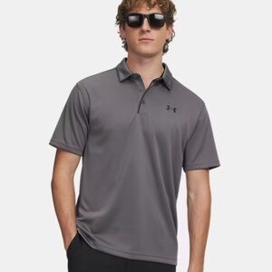 Under Armour Men's Charcoal Polo Shirt
